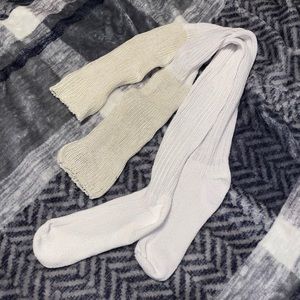 FREE F21 Glitter Knee/Thigh High Socks